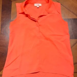 Girls tank top style blouse